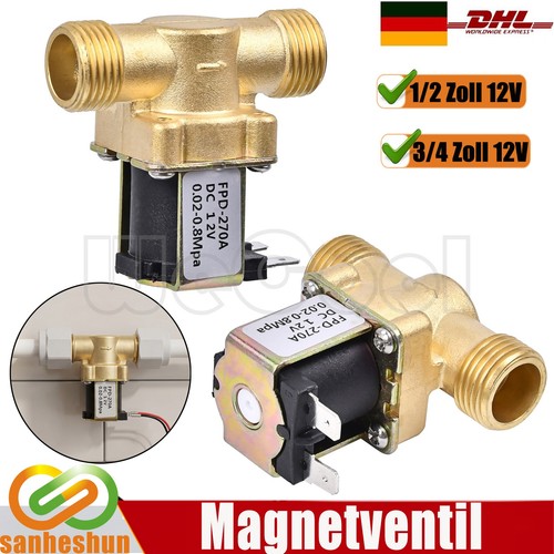 Magnetventil messing 3 4 - magnetventil,