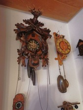 Jagduhr Schwarzwalduhr Wanduhr