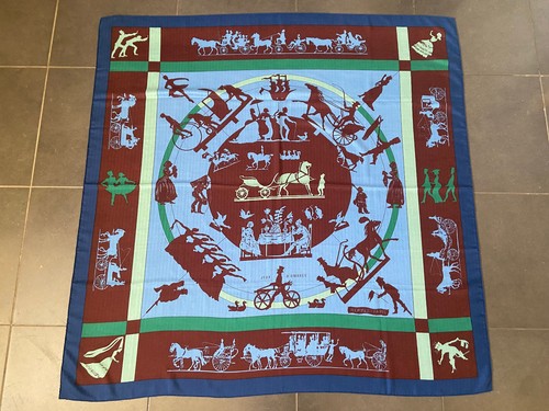 Schal scarf chalet hermès 140 - scarf,