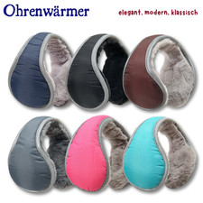 Ohrenwärmer flauschig gefüttert – Winter warm & weich – Damen, Herren & Kinder