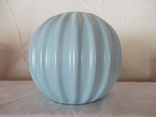 IKEA SKOGSTUNDRA Vase Kugelvase hellblau