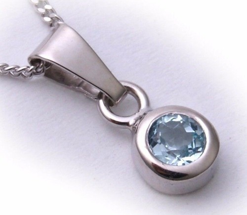 Ladies pendant topaz real - topaz,