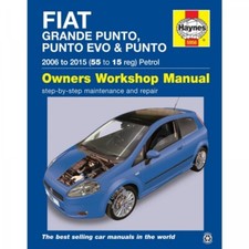 Fiat Grande Punto, Punto Evo, Punto (2006-2015) Reparaturhandbuch Haynes