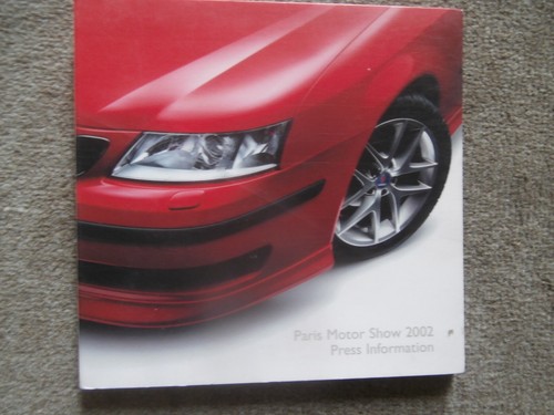 Saab paris motor show 2002 - paris,
