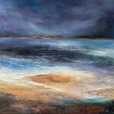 Acrylbild Meer abstrakt