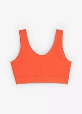 Seamless Sport-BH mit leichtem Halt Gr. S Orange Damen-Unterwäsche Oberteil Neu