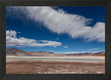 Talar Salt Flat 4 gerahmte