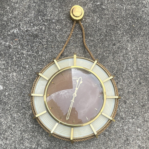 Vpg halle vintage - halle, wanduhr