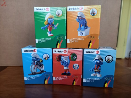 Schlümpfe schleich set - schlümpfe,