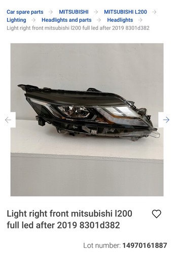 Mitsubishi i200 scheinwerfer - mitsubishi.,