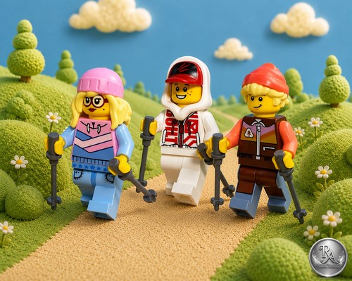 Lego figuren wanderer - lego®,
