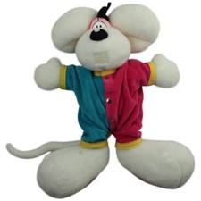 Vintage Baby Diddl-Maus im Schlafanzug (ohne Schnuller) Kuscheltier 28cm Gebrauc