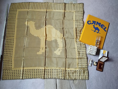 Camel konvolut seidentuch - camel,