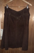 brauner Lederrock von Arma