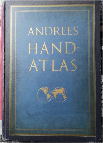 Andrees allgemeiner handatlas - allgemeiner,