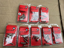 7 Packungen Verbindungsschrauben  16-22mm + 22-28mm  / Aktion Cont2Pal2K9Nr19