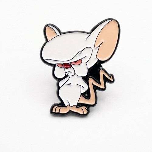 Der brain pin - pin, brosche