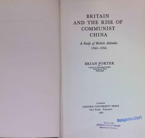 Britain and the rise - , of