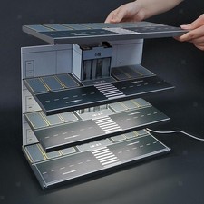 1:64 Parkplatz-Vitrine mit