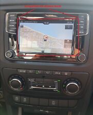 SKODA YETI TOUCH SCREEN DIGITIZER GLAS ERSATZ für LCD Display 5L0035200B