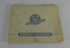 Werkstatthandbuch Victoria Bergmeister V35 350 ccm Baujahr 1953 - 1955
