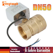 DN50 2" AC220V 2Wege Elektrischer Kugelhahn Motorisiert Kugelventil Für Heizung