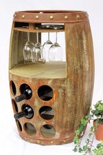 Weinregal Holz Weinfass Fass