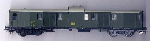 4achsiger gepäckwagen der - 4achsiger, dr