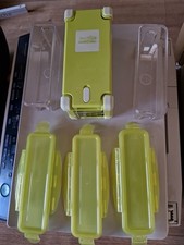 Nicer DICER GELb, Für Kleinere STÜCKE, mit 3 NEHÄLTERN MIT DECKEL