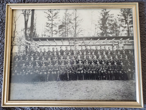 Gerahmtes historisches foto - gerahmtes,