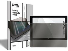 Blickschutzfolie für Trekstor Surftab Wintron 10.1 (Hoch) 2x Sichtschutz Folie
