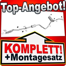 Auspuff mit MSD und Rohr Vorne