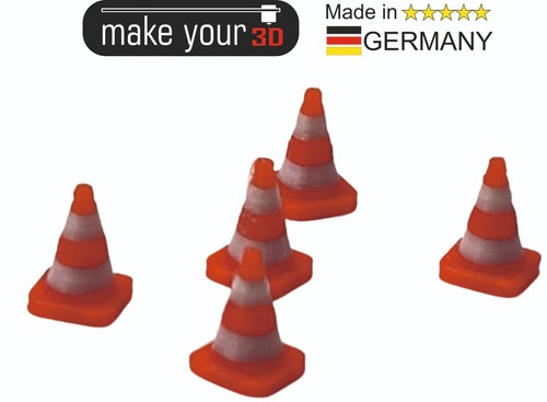 5 stk leitkegel - h0, 1:87