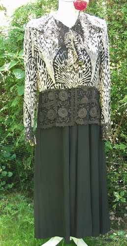 Jugendstil bekleidung jacke - jugendstil,
