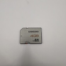 Samsung 4GB SD HC Karte Speicherkarte memory card