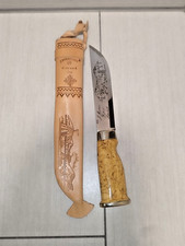 NEU Edles, großes Jagdmesser von J. Marttiini Finnland - Klinge mit Gravur