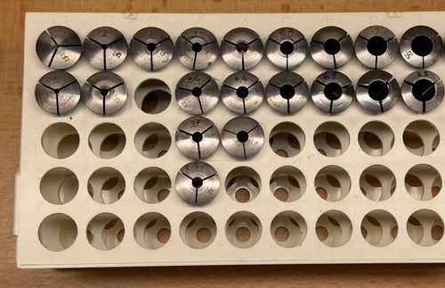 Schaublin collets w12 set - 70,