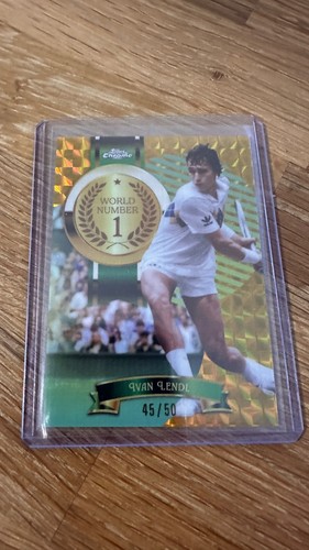 Ivan lendl gold refractor - ivan, /50