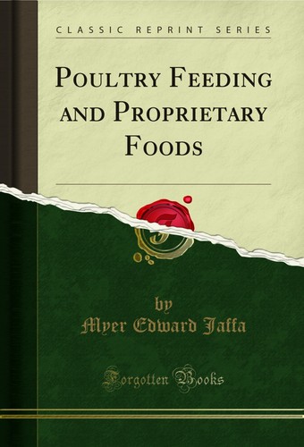 Poultry feeding and - poultry,