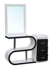 Figaro Barletta Spiegelarbeitsplatz einseitig W/S Systemarbeitsplatz Bedienplatz