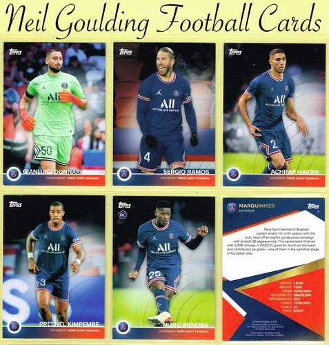 Topps paris saint - saint, germain