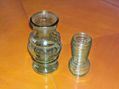 Orig ddr glasvasen grün - orig.,