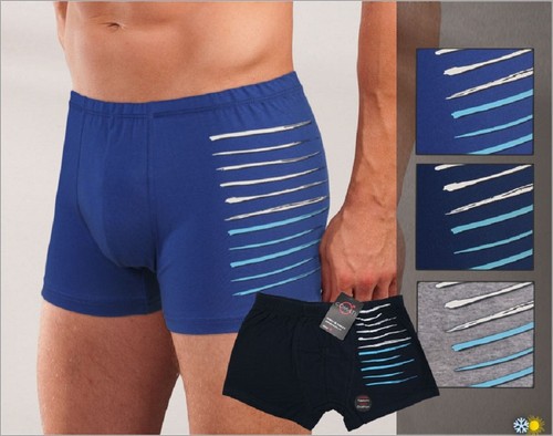 Trendige pants mit - mit, streifen
