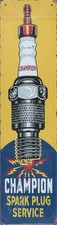 Blechschild "Champion Spark