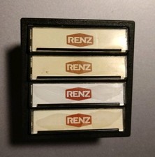 Renz Tastenmodul Klingel Taster Braun Klingeltaster 85100.0029