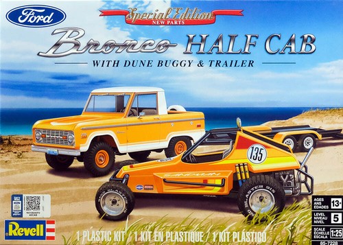 Ford bronco half cab dune - half,