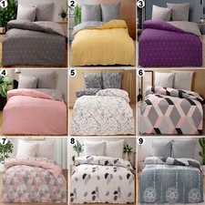 Bettwäsche Baumwolle Renforce Bettbezug Deckenbezug Garnitur Set in allen Größen