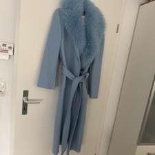 Zara Mantel Gr.XL Hellblau