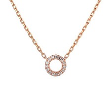 Damen Halskette 18 kt Rotgold