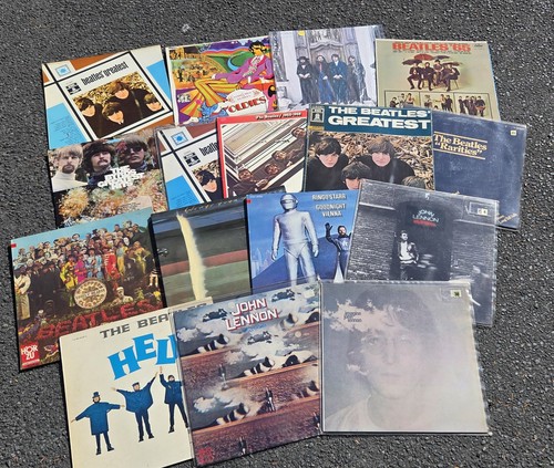 Beatles plattensammlung und - plattensammlung,